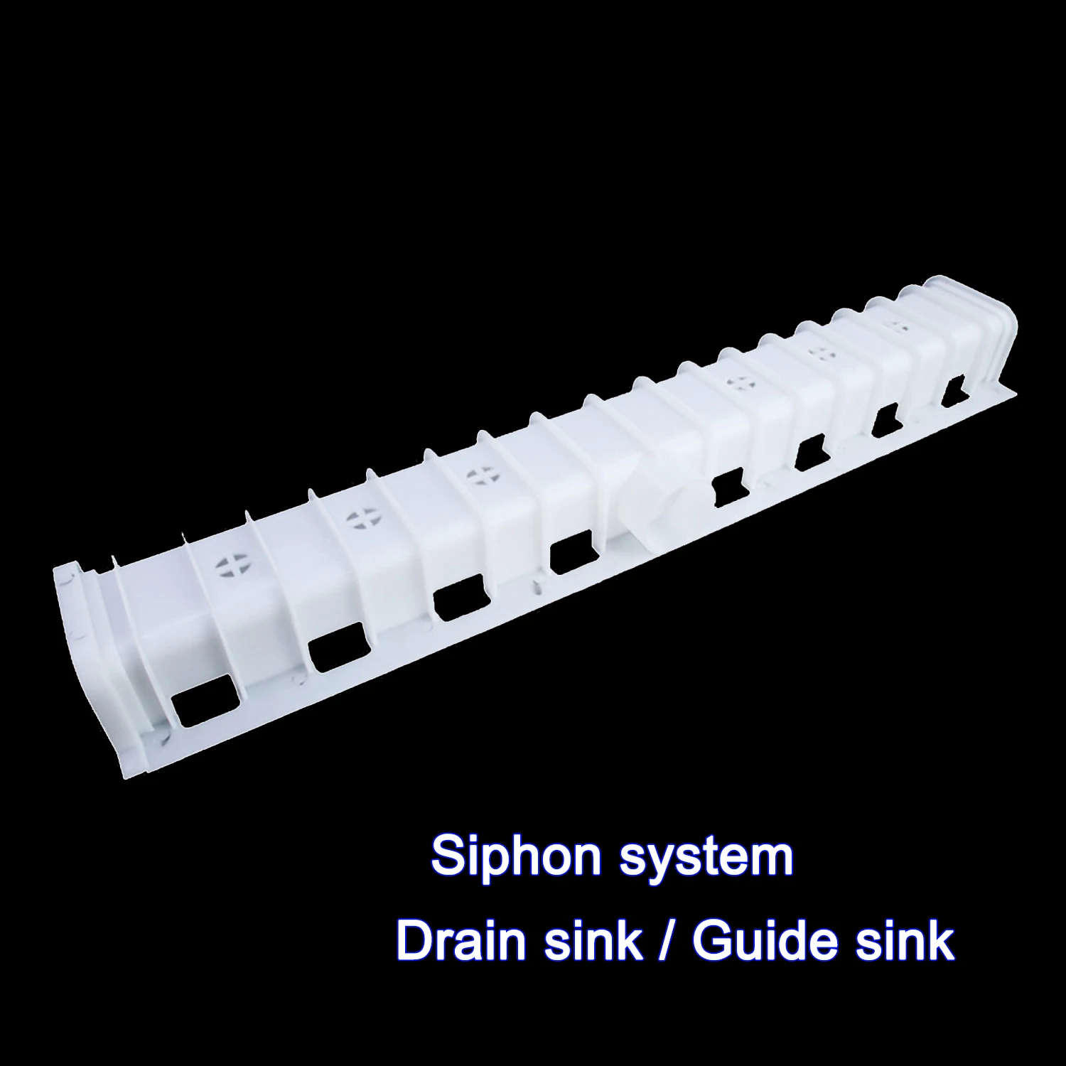 Сифон с нулевым наклоном, дренажная система, коллекция дождевых вод, дренажный резервуар, садовая глухая дренажная система