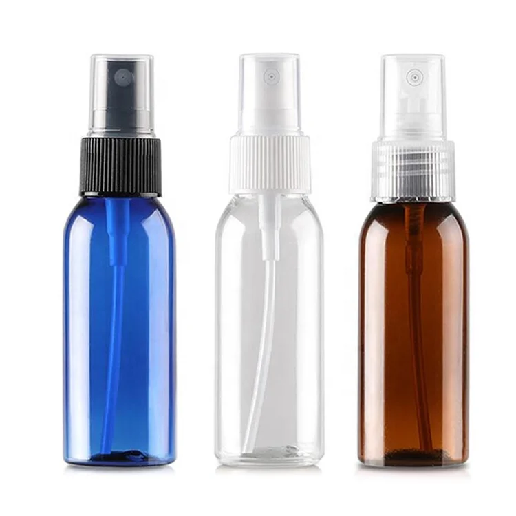 Empty transparent 1 oz 30ml 50ml 80ml 100ml 120ml 150ml plastic spray bottles