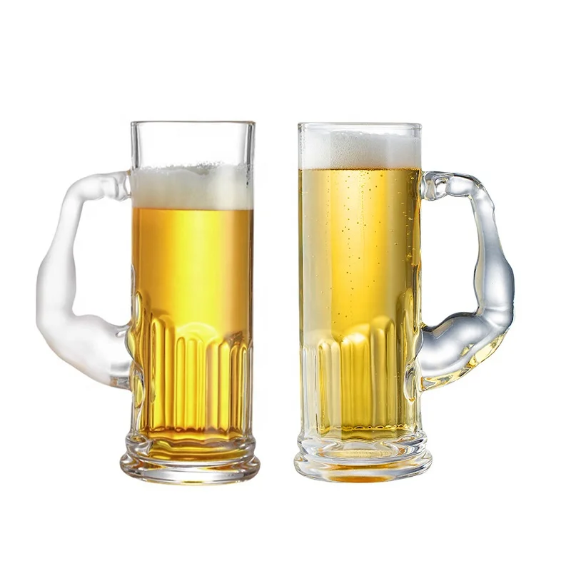 Creative personality muscle cup large volume draft beer cup European creative personality large volume draft beer cup