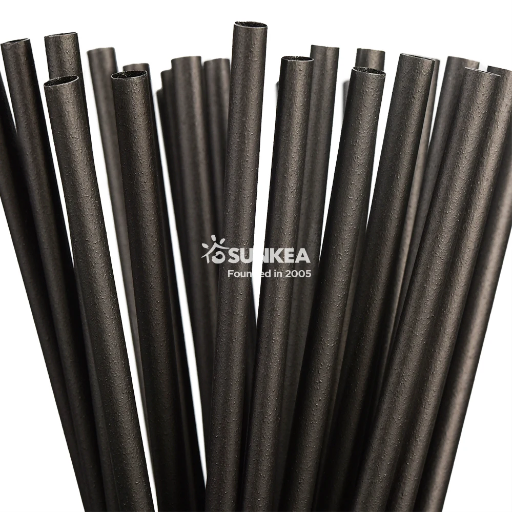 PBS Sugarcane Fiber Straw home degradable straws plant based compostable straws