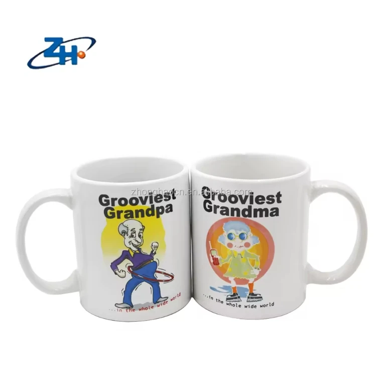 Extra Large Mug Ceramic Coffee Tea Mugs Cups Contemporary Sustainable HANDGRIP Coffee Mugs Printed General Practical Ceramic