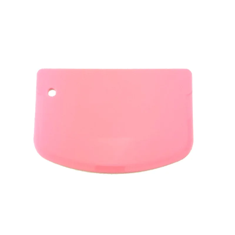 Bench PP Scraper Dough Scraper for Baking Plastic Dough Cutter with 5 colors(Green, White, Orange, Blue, Pink )