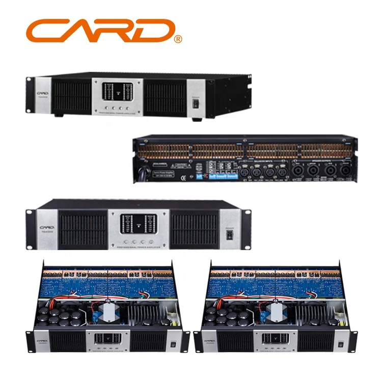 High End Sound Standard Professional Stereo Power Amplifier Home Theater Power Drive Amplifier