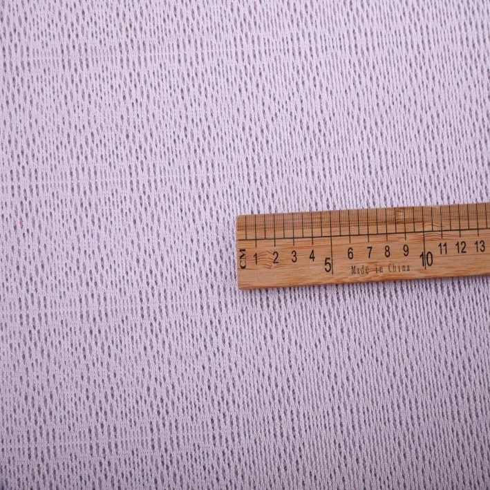 China Manufacturer High Quality Low Minimum Quantity Wholesale Ready Made Soft Mesh Fabric For Shoes
