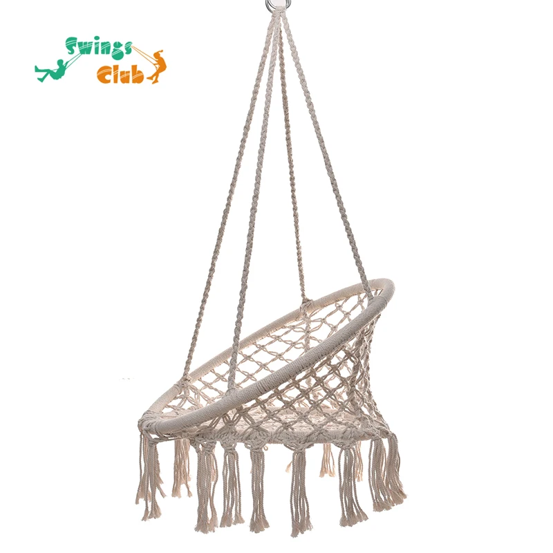 Outdoor furniture easy install adult rope hammock swing chair 150kg china hammock chairs manufacturers