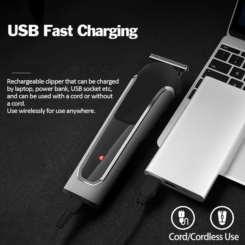 best selling beard trimmer hair waterproof professional electric machine hair clipper for men cordless