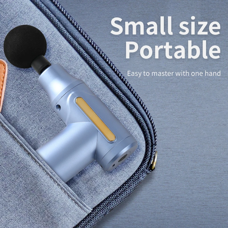 2024 New design colorful massage equipment deep muscle soreness relieve portable fascia mini massage gun