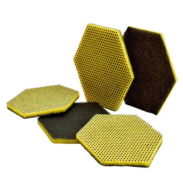 3M Scotch-Brite 96HEX# Effective Dual Purpose Hexagon Scour Sponge Pad