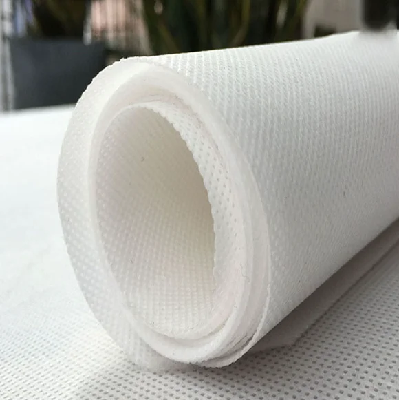 Recycled 100% Polypropylene Raw Material Bonded Nonwoven Fabric Functional PET/RPET Spunbonded Nonwoven