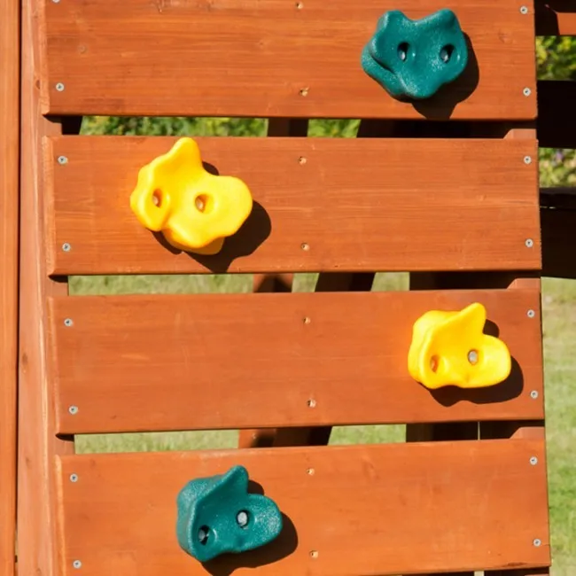 Outdoor Plastic Climbing Rocks Playground Accessories Garden Swing Parts