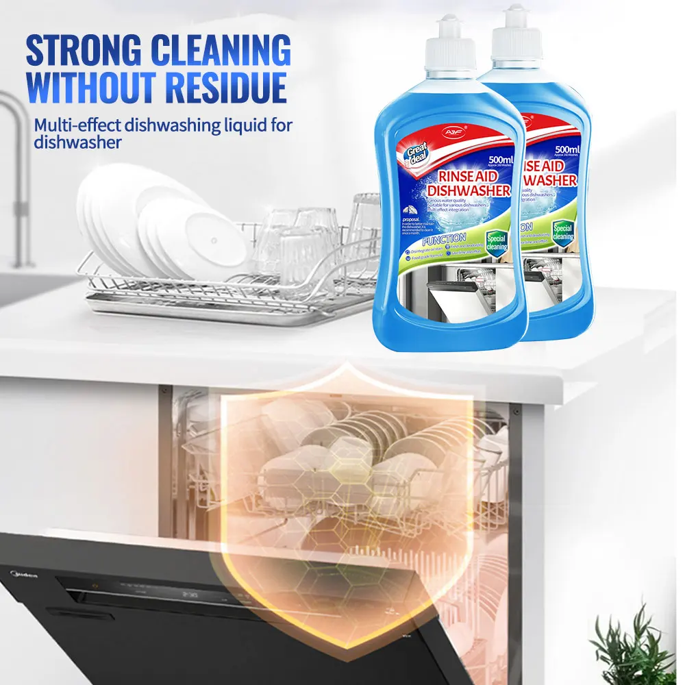 Food grade formula rinse acid clean your dishwasher