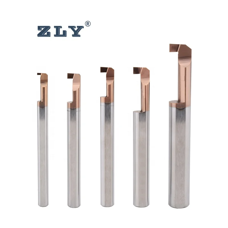 Customized Small Tungsten Solid Carbide Boring Bars CNC Lathe Face Grooving Tools Small Bore Turning Cutter