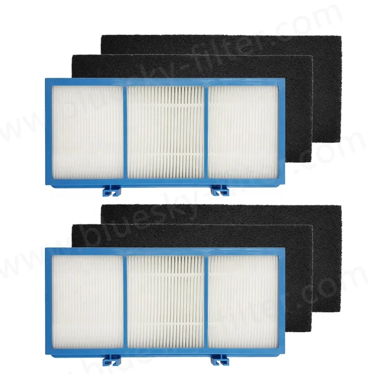 2 HEPA + 4 Carbon Booster Filter Kits for Holmes AER1 Air Purifiers Replace Part # HAPF30AT for Purifier HAP242-NUC
