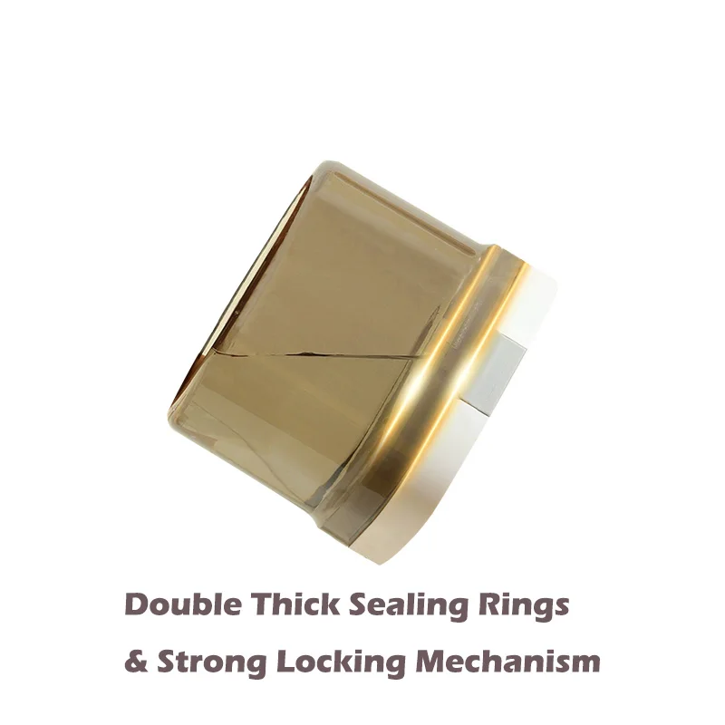 Универсальный портативный контейнер для приправ с прочным воздухонепроницаемым уплотнением и микроволновой печью