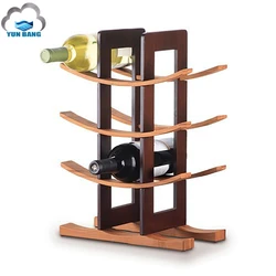 Environmentally friendly classic bamboo wine rack wine rack