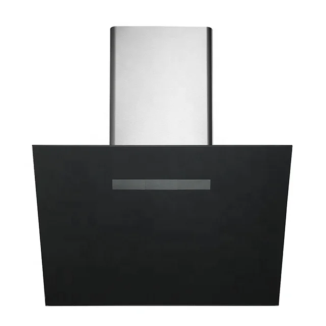 Vertical Wall Mounted Kitchen Cooker Hood Slant range hood  low noise Electric Extractor Chimney Hood