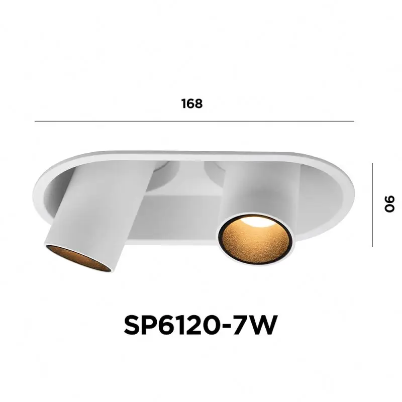 FAST Factory promotion cheap price aluminum white black SN CH deep spotlight fitting MR16 GU10 G5.3 led downlight housing