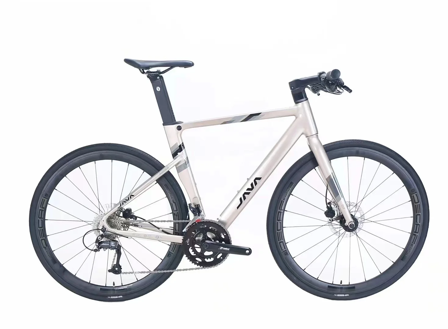 JAVA AURIGA Gravel Bike Java Auriga 18 Speed City Road Bicycle Hydraulic Disc Brake Aluminum Alloy 700-32C Racing Bike M370