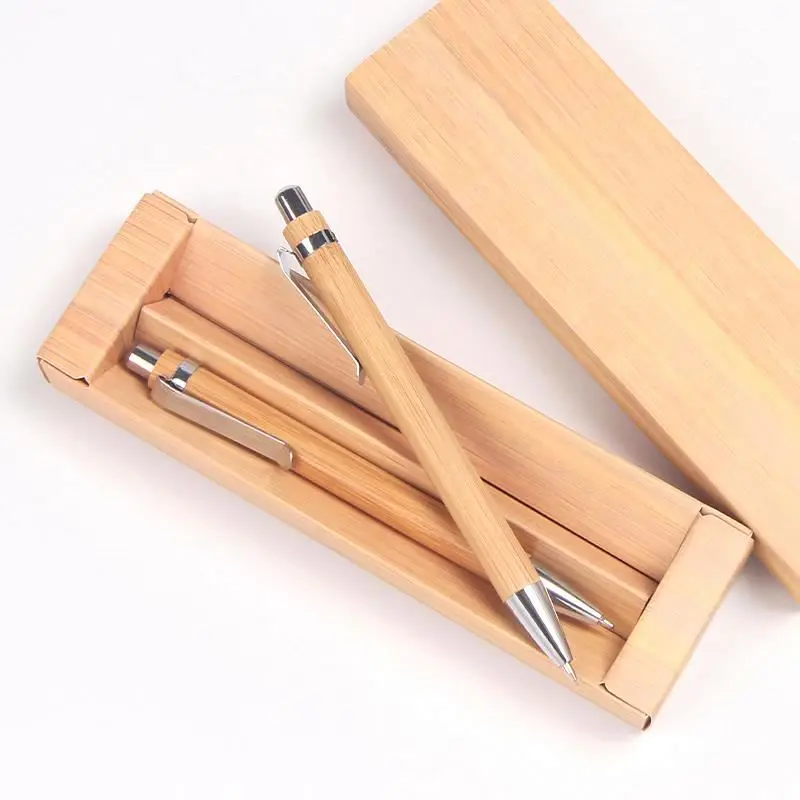 2019 Factory wholesale pen pencil set wood pen kit bamboo pencil