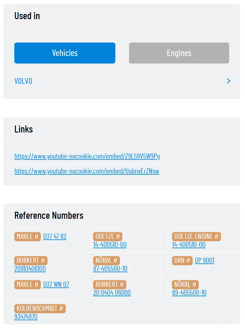 Original KS Repair Set piston/sleeve - 93474970 KOLBENSCHMIDT - 0374782 14-400510-00 20910406100