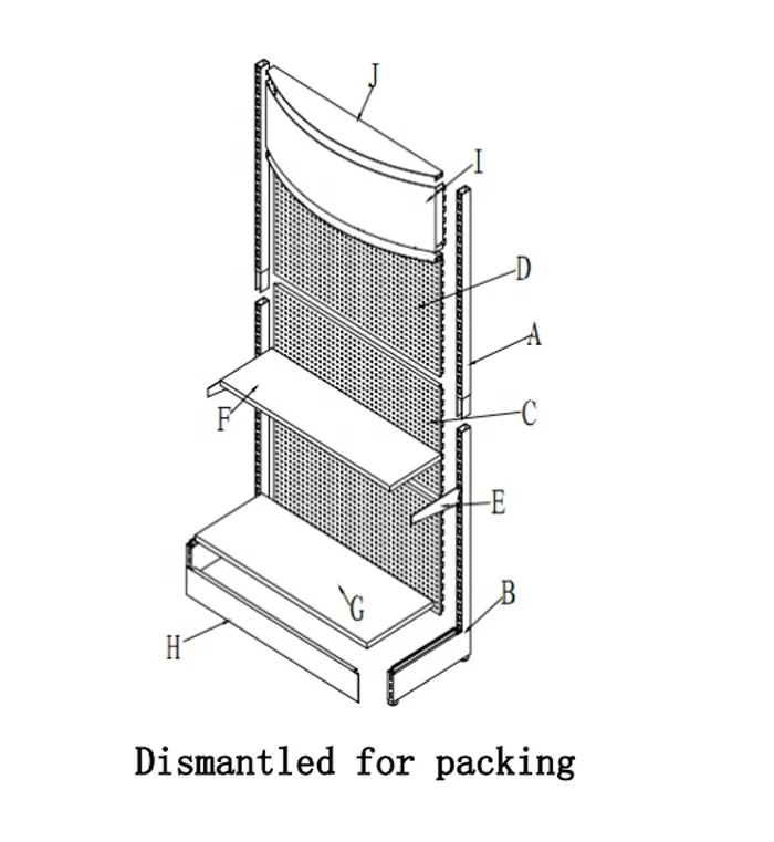 Pharmacy Display Stand Four Layers Medicine Rack Large Scale Pharmacy Shelves Metal display rack