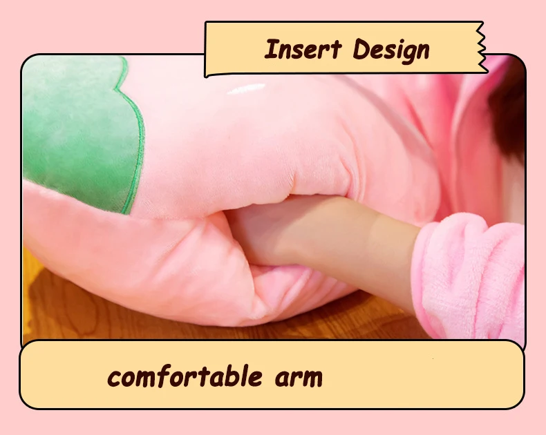 Cartoon Animal Pillow Blanket 3 In1 Stuffed Hand Warmer Bag Cute Cushion Blanket Home Car Travel pillow for children Girl Gift