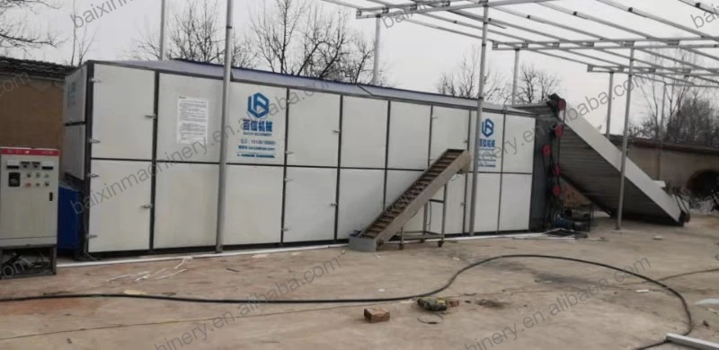 Industrial Automatic Drying Machine Continuous Conveyor Belt Dryer Machine Sesam Machine Dryer