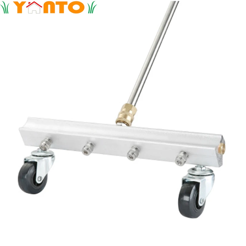 High Pressure Car Chassis Washer Road Cleaning Car Undercarriage Cleaner Water Broom 4 Nozzle Machine