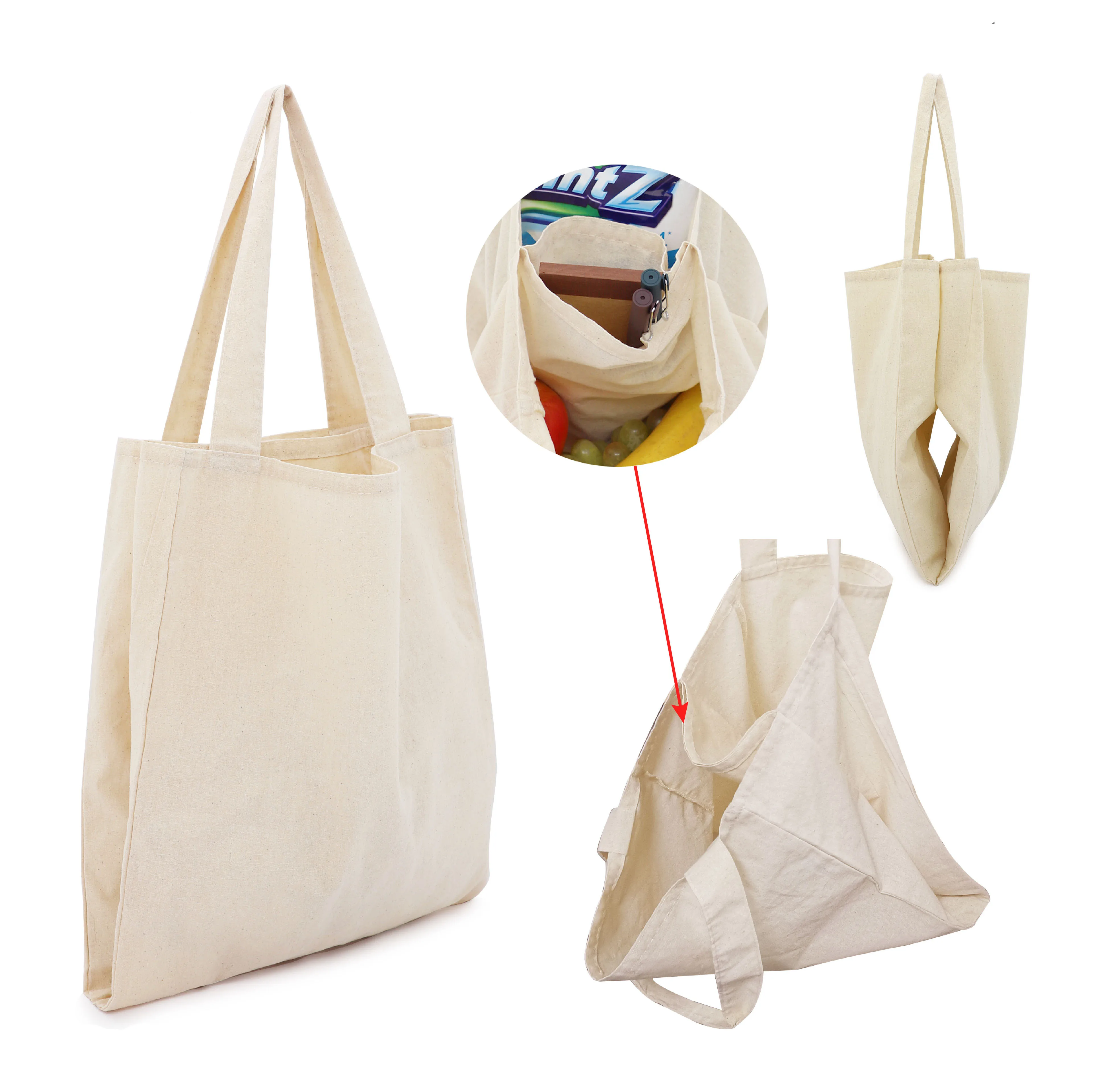 cotton canvas tote Bag , cheap shopping bag, eco-friendly