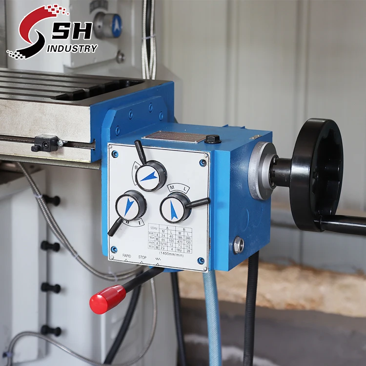 New Design Light Type Universal Vertical Milling Machine High Precision ZX6350C