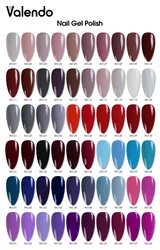 VALENDO Neon Color Gel Varnish Soak off UV LED Bright Gel Nail Polish