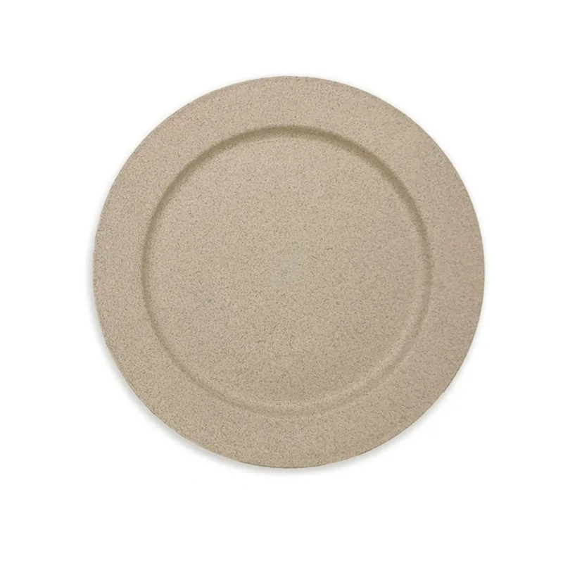 Cheap Tableware Round colorful Dinner Plates White Plates Wholesale Restaurant biodegradable kitchen plates
