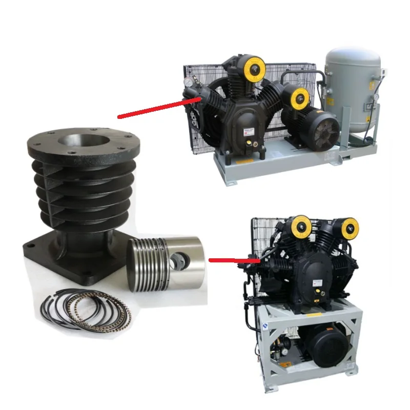 Wholesale Shang air Compressor Parts Piston 60mm 130mm 150mm Cylinder Piston for 09WM 83SH