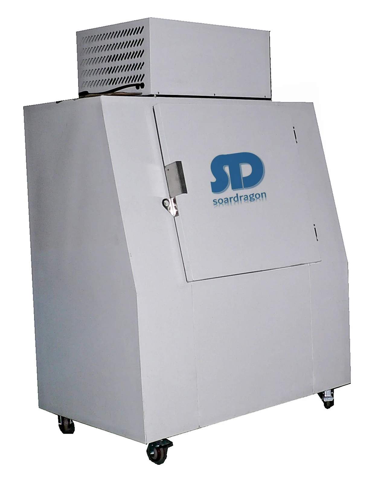 Soardragon Outdoor single Slant Door 38 CU FT Vending Ice Machine For 120 Bags Cube Ice