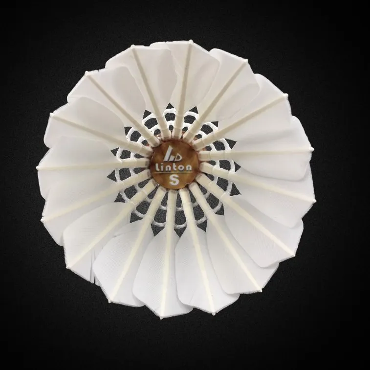 Manufacturer wholesale 12 pcs durable cheap price international tournament badminton shuttlecock