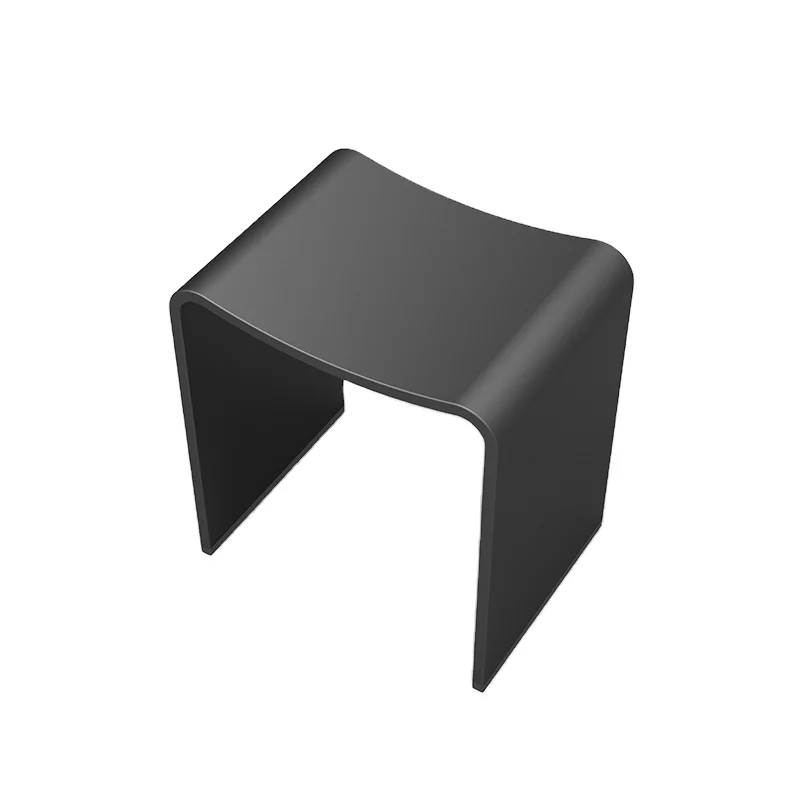 Msun индивидуальный цвет матовая Смола камень для ванной акриловая твердая поверхность стул