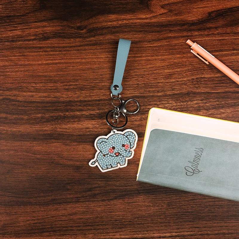 DIY 5D Diamond Paintings Keyholder Custom Acrylic Keychain