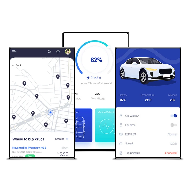 18.5 inch vertical LCD elevator digital signage display media player with CMS