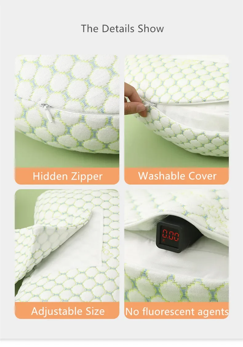 Comfortable Support Back Hips Legs Belly abdomen Side Sleeping Pillow Pregnancy Pillow for Maternity Women H Shape