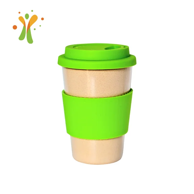 stainless steel insulated coffee mug with thick handle vacuum tumbler cup  with durable lid