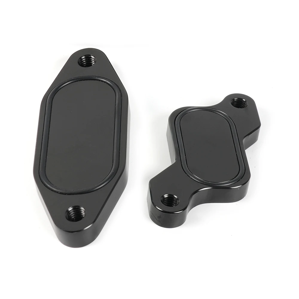 EGR Valve Cooler Delete Kit For 2007.5-2010 Chevrolet EGR Valve Kit Billet Intake Plate GMC GM 6.6L 6.6 Duramax LMM