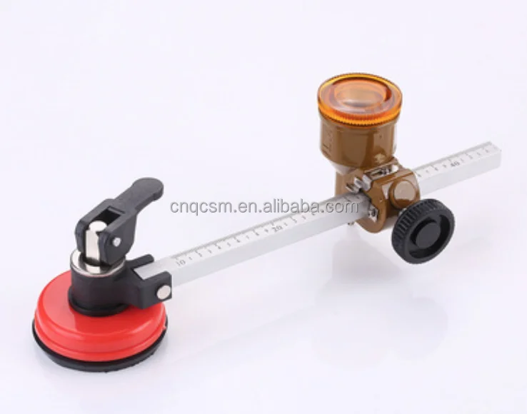 Industrial Grade Diamond Glass Cutter Sharp Wheel Blade  Compasses Suction  Circle Round Glass Cutter