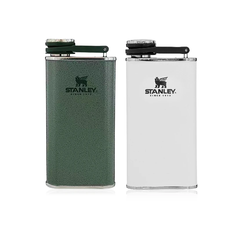 Мини-фляга Stanley, уличная портативная Белая Мини-фляга из нержавеющей стали