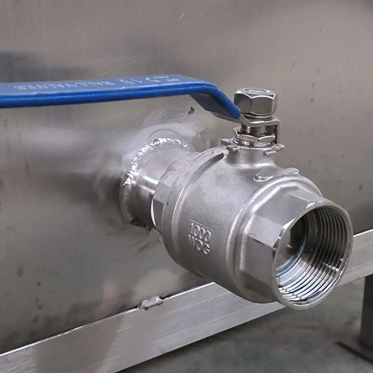 Factory Supplies Best Price Honey Processing Stainless Steel Honey Settling Tank Honey and Wax Separator Tank