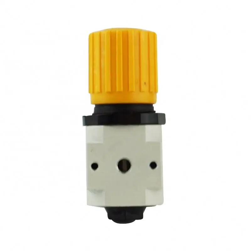 XMC HL Series OR Series Port Size M5 Pneumatic Parts Air Control Compressor Pressure Relief Regulator Valve with Gauge