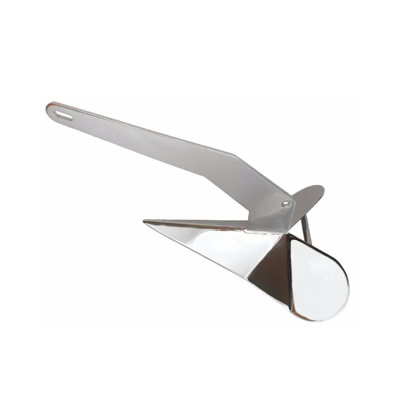 Mirror Polished Stainless Steel 316 Ship Anchor Marine Plough Anchor
