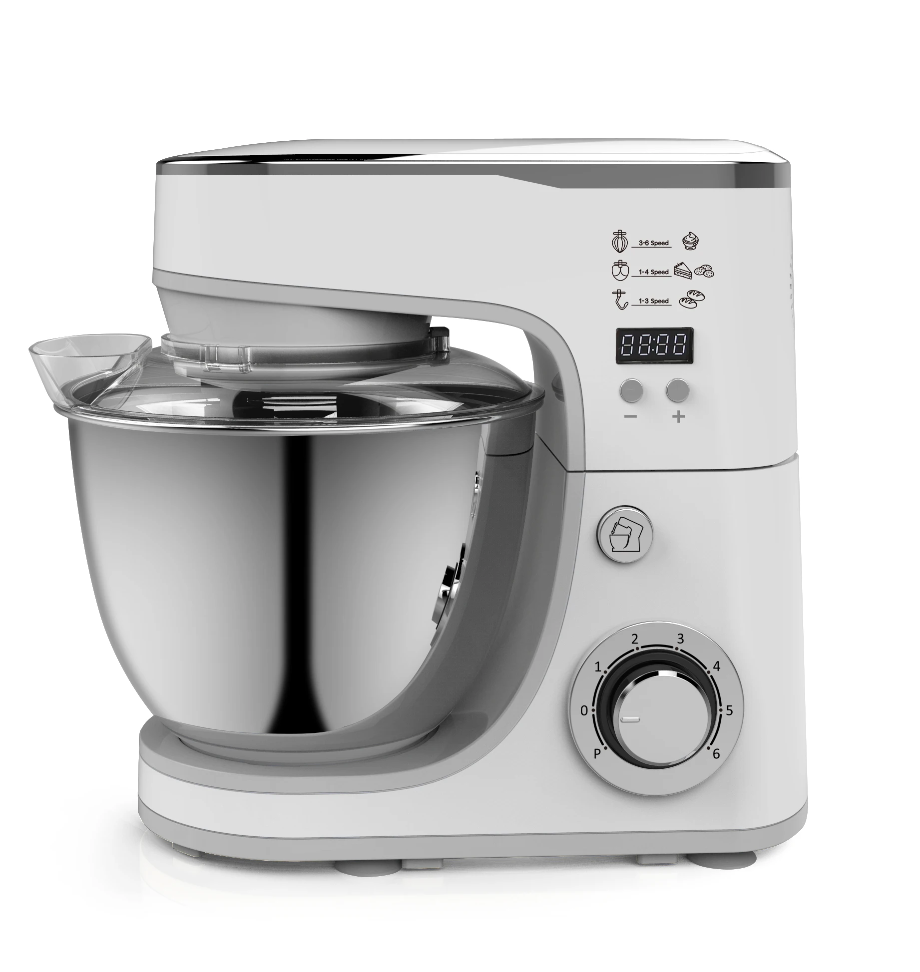 Home Kneading Machine meat grinder multifunction 5L Stainless steel bowl electric food mixers