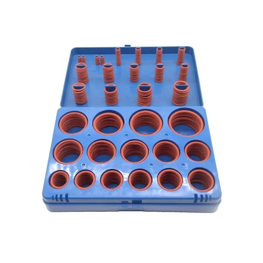 
Hot Sale Oil Resistance Engine 404 Pc Metric Parts O-Ring Seals Silicone O Ring 