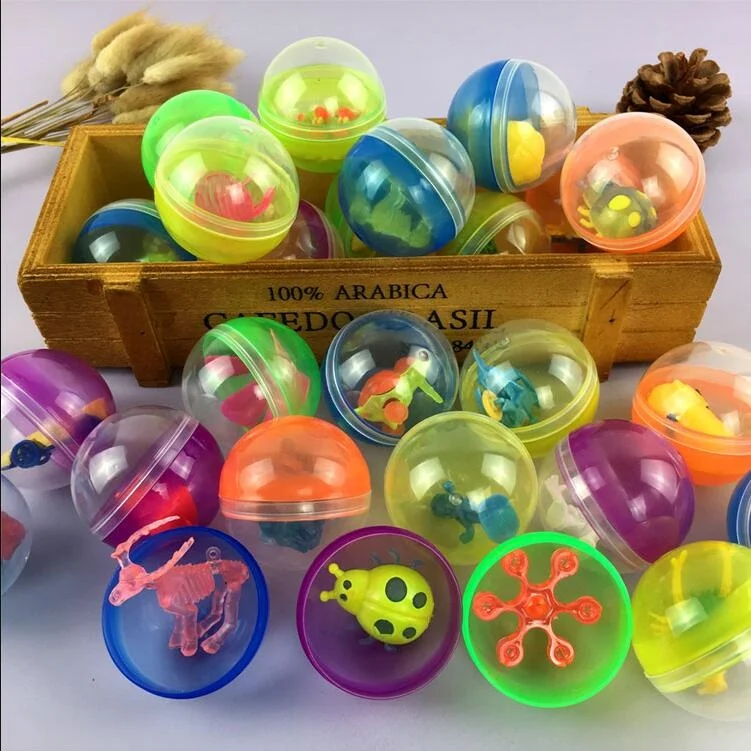 Toy machine coin slot plastic ball capsule with high quality