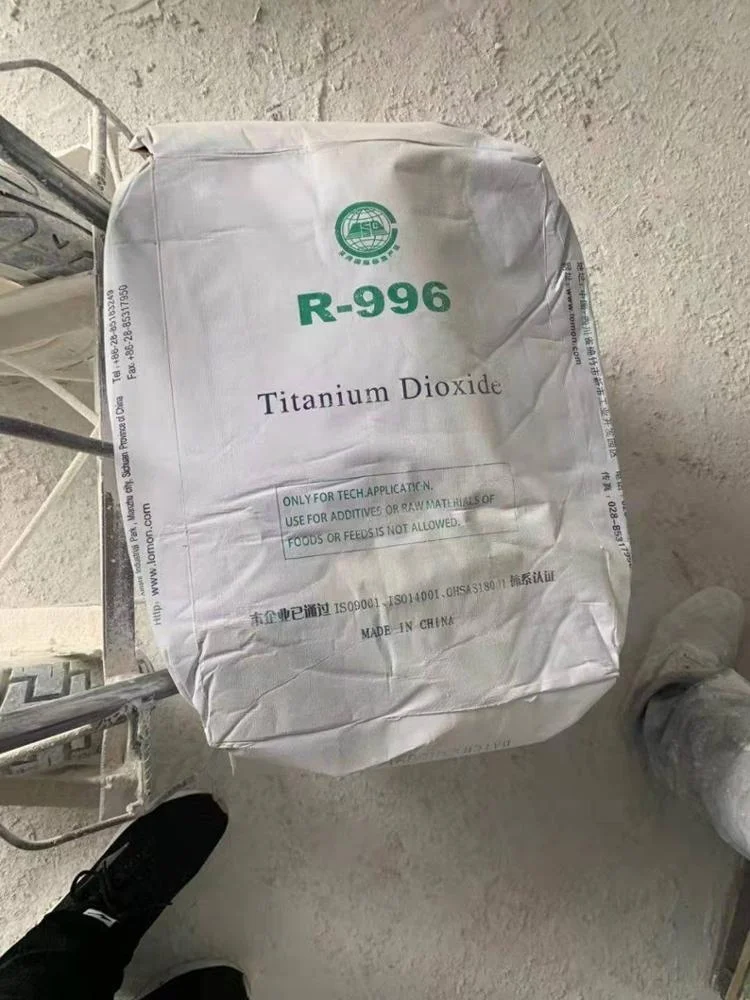 rutile titanium dioxide lomon r996 with the advatage of High scattering  and durability